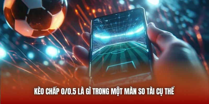 Kèo chấp 0/0.5 là gì trong một màn so tài cụ thể